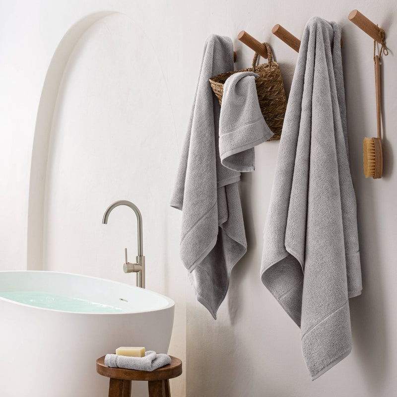 Modal Washcloth Light Gray - Casaluna