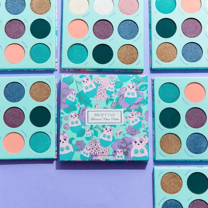 Winky Lux Kitten Eyeshadow Palette - Mermaid - 0.53oz
