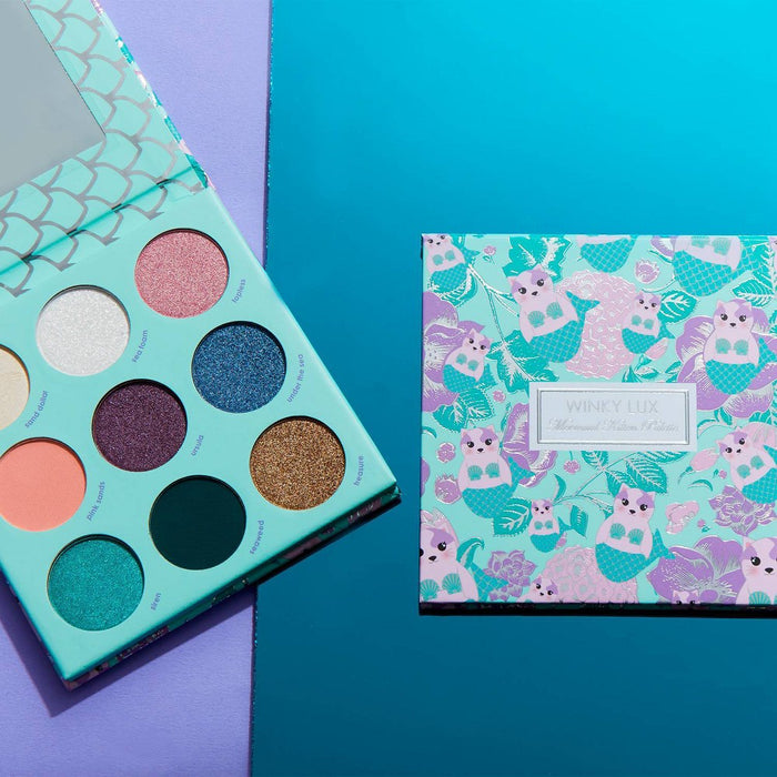 Winky Lux Kitten Eyeshadow Palette - Mermaid - 0.53oz