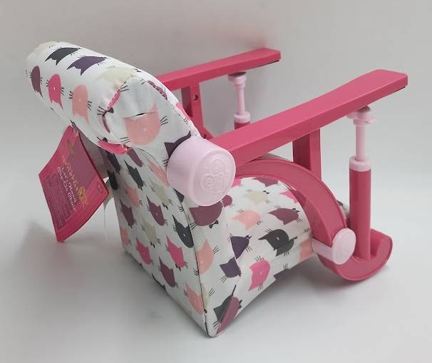 Our Generation Let's Hang Clip-On Cat Chair Accessory Set for 18" Dolls