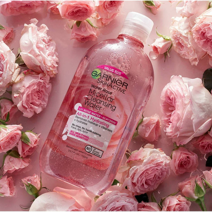 Garnier SkinActive Water Rose Micellar Cleansing Water - 23.7 fl oz