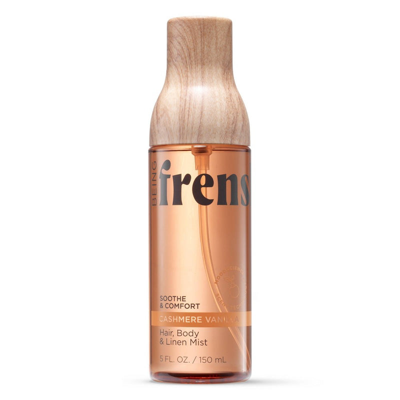 Being Frenshe 2Hair, Body & Linen Mist with Essential Oils-Cashmere Vanilla-5floz