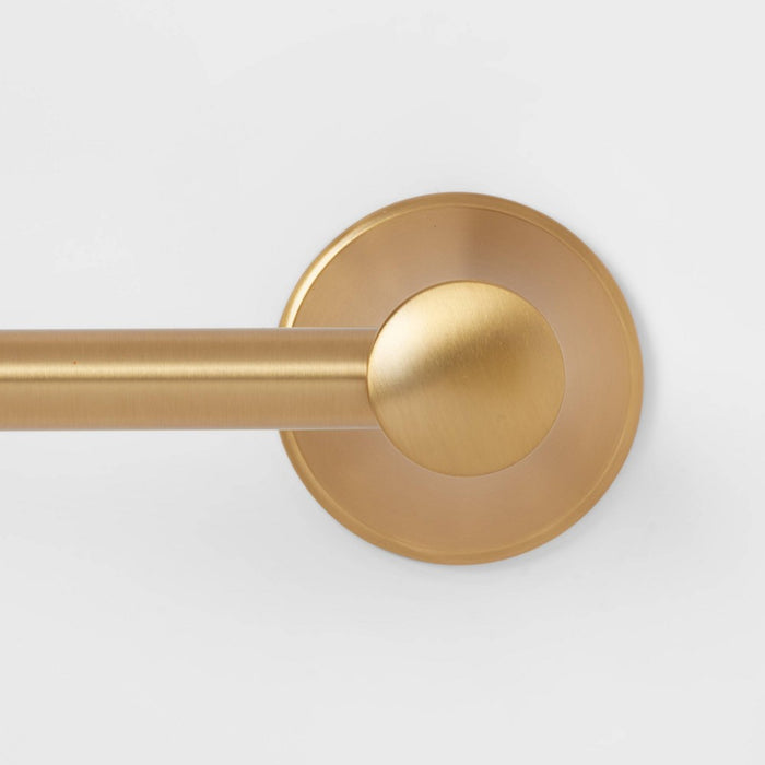 4pc Casual Bath Hardware Set Brass - Threshold (LOCAL PICKUP ONLY)