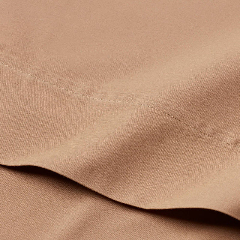 King 300 Thread Count Ultra Soft Pillowcase Set Brown - Threshold