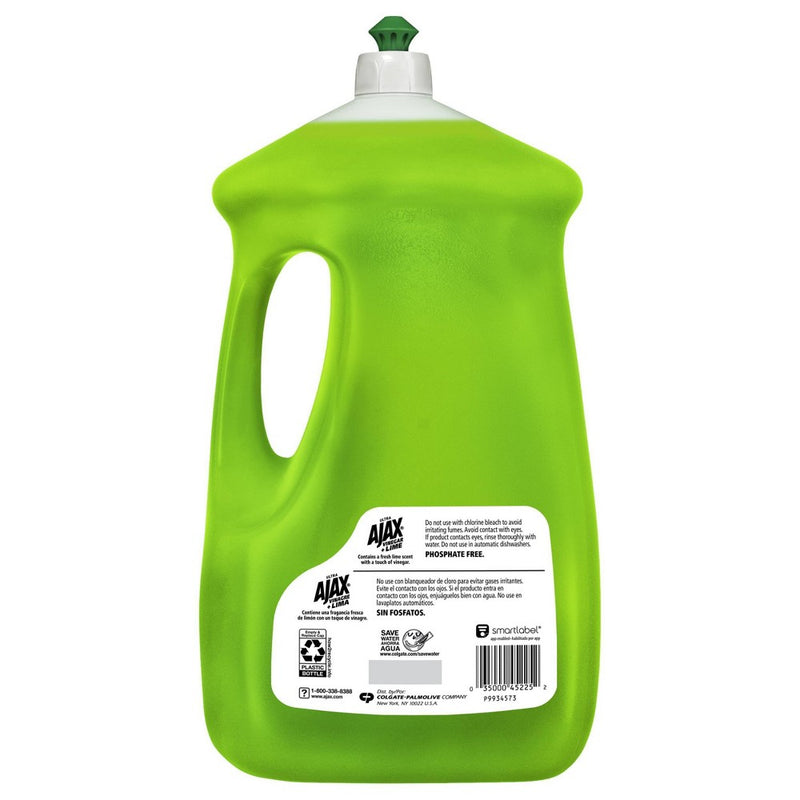 Ajax Ultra Liquid Dish Soap - Vinegar and Lime - 90 fl oz