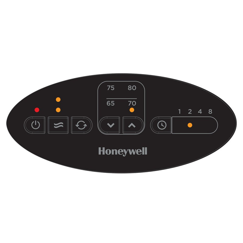 Digital Ceramic Compact Tower Black - Honeywell
