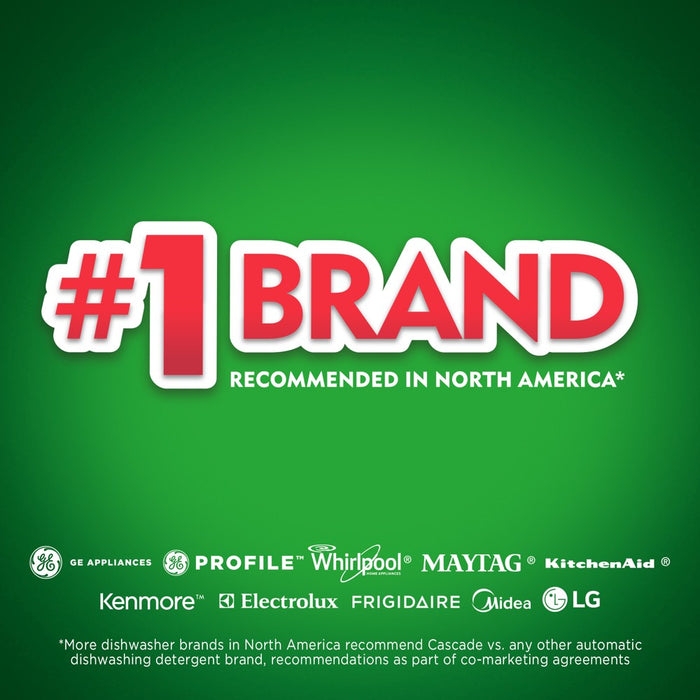 Cascade Fresh Scent Platinum ActionPacs Dishwasher Detergent + Oxi Fresh Cleaner Pods - 26.7oz/48ct