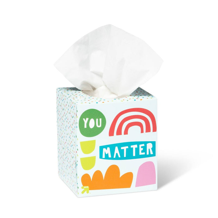 Back-to-School Ultra Soft Facial Tissue - You Matter - 65ct - up & up