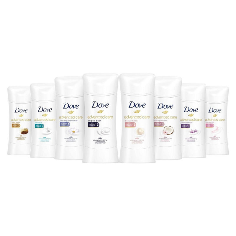Dove Beauty Advanced Care Sensitive 48-Hour Antiperspirant & Deodorant Stick - 2.6oz