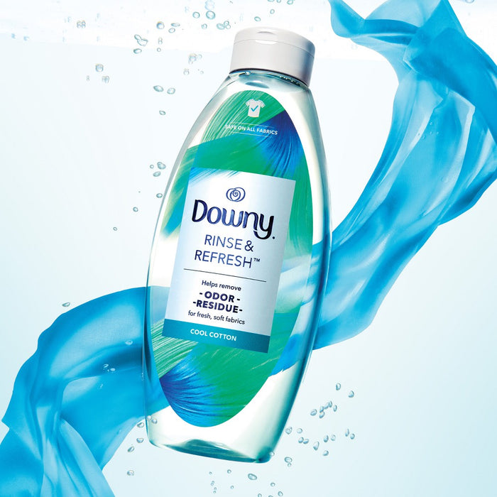 Downy Rinse Cool Cotton Fabric Softener - 25.5 fl oz