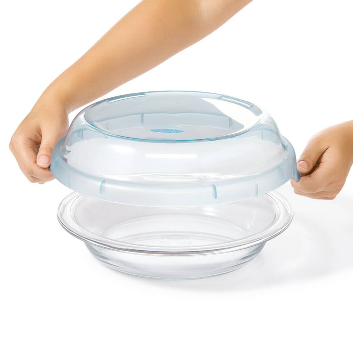 OXO Glass Deep Dish Pie Plate with Lid