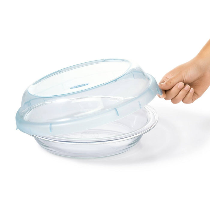 OXO Glass Deep Dish Pie Plate with Lid