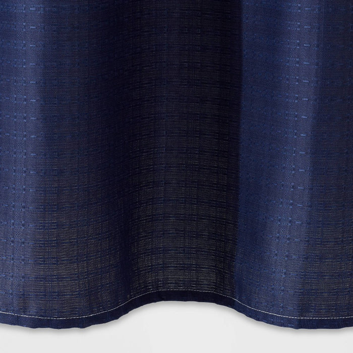 Dip Dye Shower Curtain Blue - Room Essentials