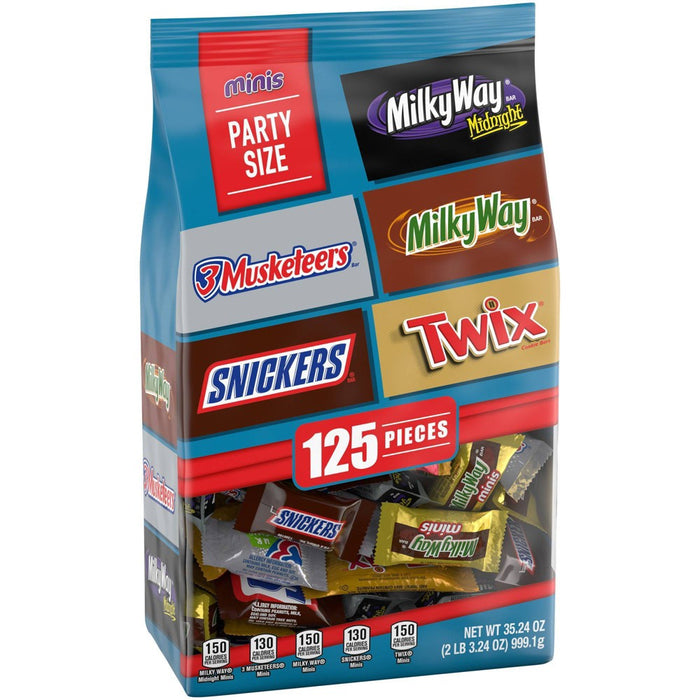 Mars Minis Chocolate Favorites Variety Pack - 125ct/35.24oz
