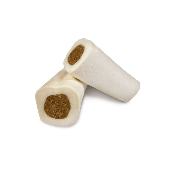 Cadet Junior Stuffed Peanut Butter Shin Bones Mini Dog Treats - 2ct/6.9oz