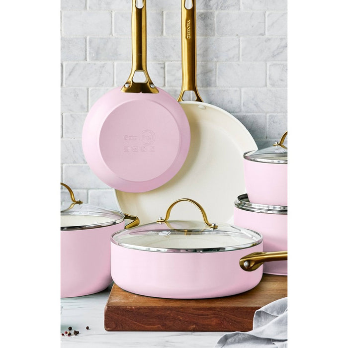 GreenPan Padova Reserve 10pc Cookware Set Blush