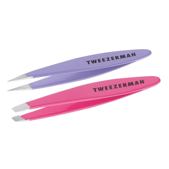 Tweezerman Mini Slant and Point Tweezer Combo Set5