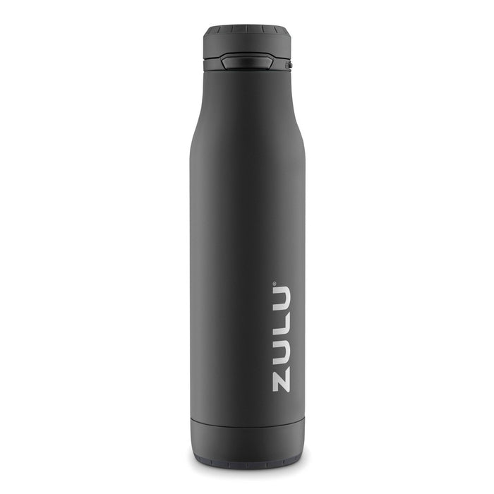 Zulu Ace 24oz Stainless Steel Water Bottle - Black