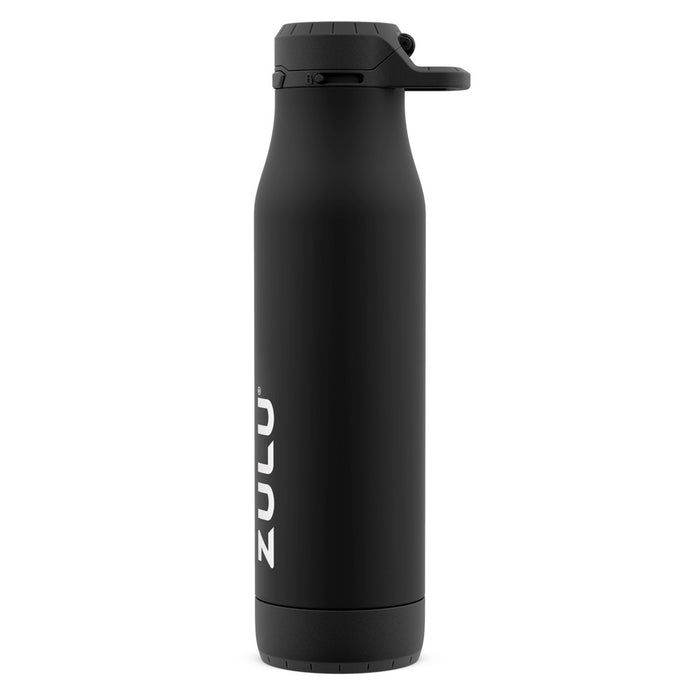 Zulu Ace 24oz Stainless Steel Water Bottle - Black