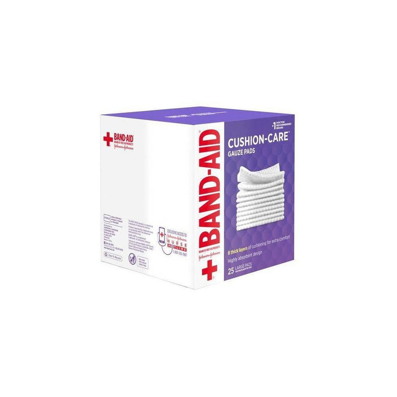 Band-Aid 4x4 Gauze Pads - 25ct