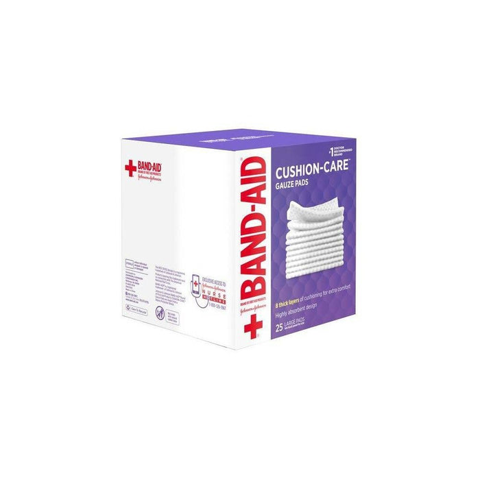 Band-Aid 4x4 Gauze Pads - 25ct