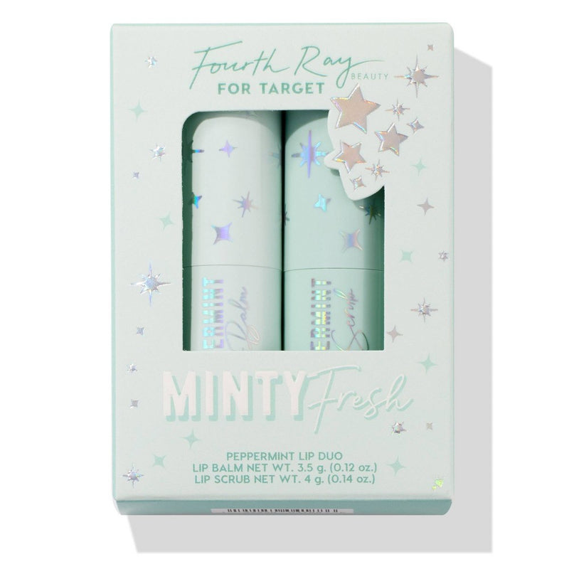 Fourth Ray For Target Lip Care Duo - Minty Fresh - 0.26oz