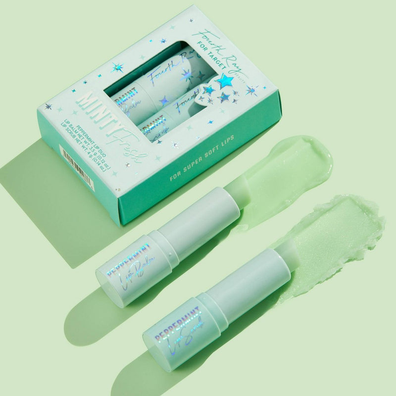 Fourth Ray For Target Lip Care Duo - Minty Fresh - 0.26oz