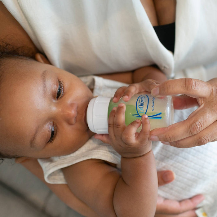 Dr. Brown's Natural Flow Anti-Colic Options+ Narrow Baby Bottle - 2oz/2pk