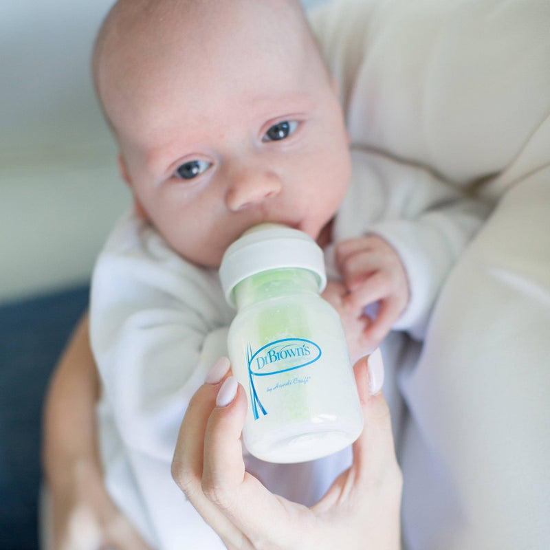 Dr. Brown's Natural Flow Anti-Colic Options+ Narrow Baby Bottle - 2oz/2pk