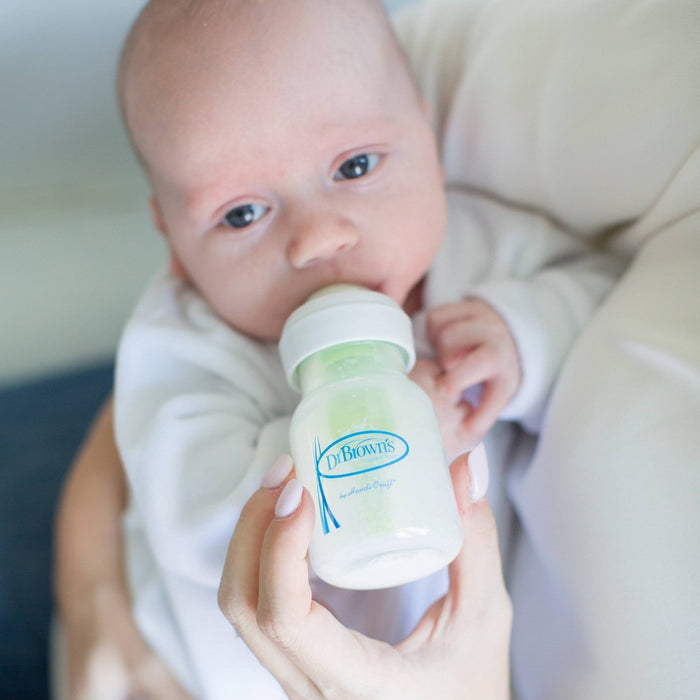 Dr. Brown's Natural Flow Anti-Colic Options+ Narrow Baby Bottle - 2oz/2pk