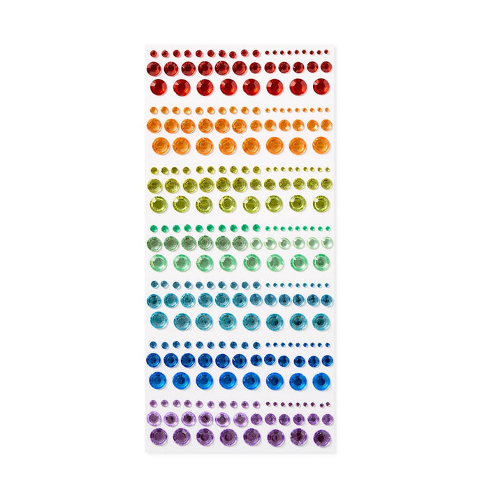 273ct Rainbow Gem Stickers - Mondo Llama