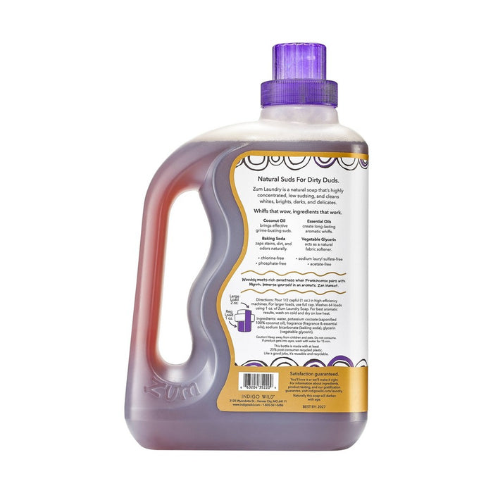 Zum Laundry Soap - Frankincense & Myrrh - 64 fl oz