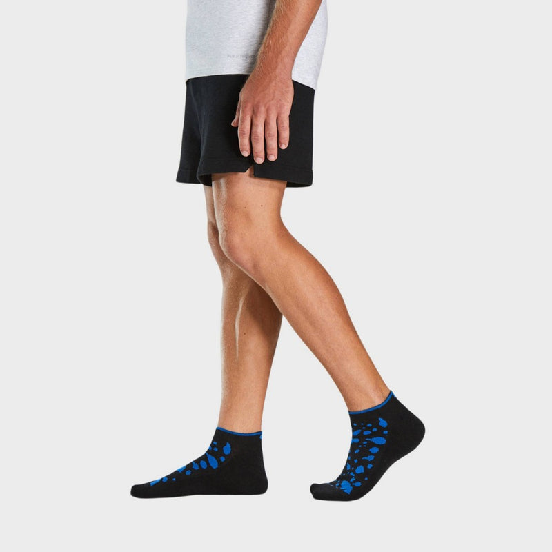 Pair of Thieves Men's Splatter Cushion Low Cut Socks 3pk - Black 6-12