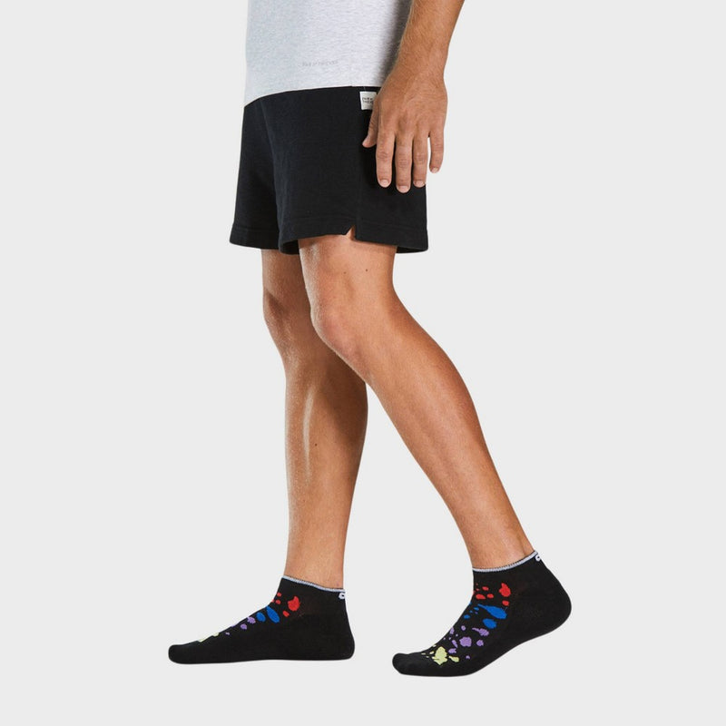 Pair of Thieves Men's Splatter Cushion Low Cut Socks 3pk - Black 6-12