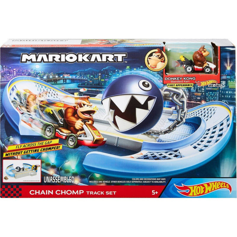 Hot Wheels Mario Kart Chain Chomp Trackset
