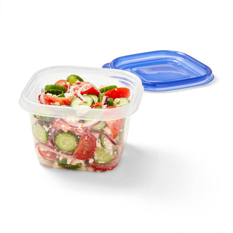 Snap and Store Medium Square Food Storage Container - 4ct/32 fl oz - up & up