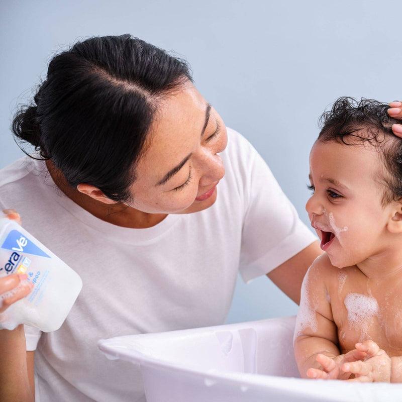 CeraVe Baby Gentle Bath Wash and Shampoo Fragrance-Free - 8 fl oz