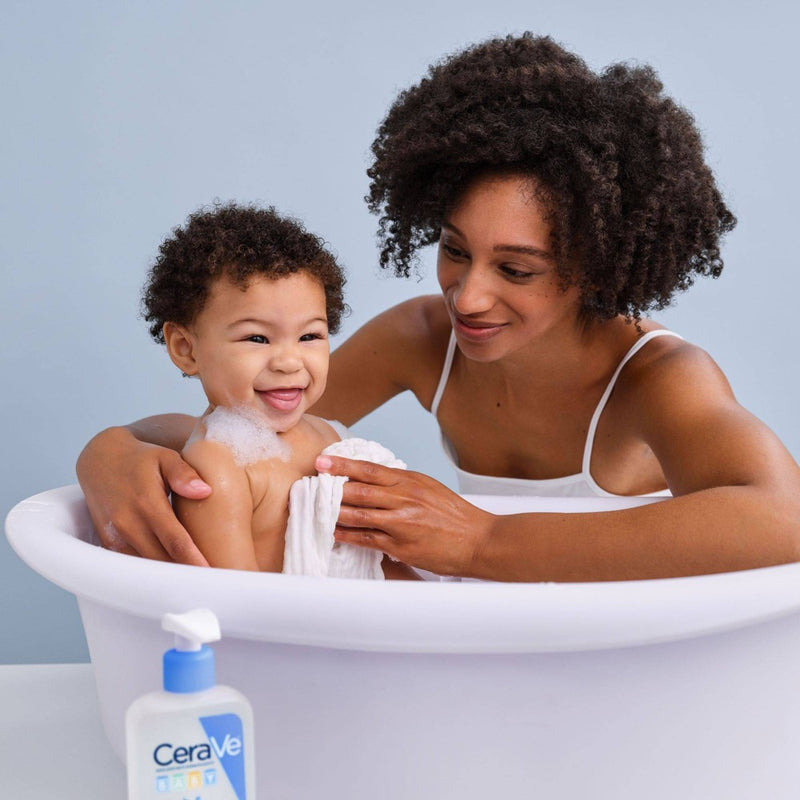 CeraVe Baby Gentle Bath Wash and Shampoo Fragrance-Free - 8 fl oz