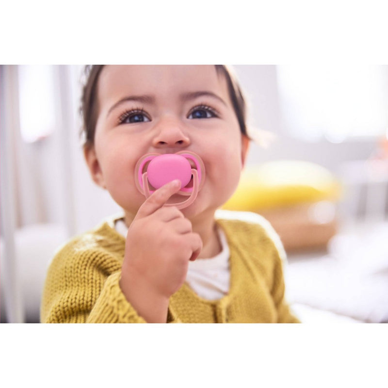 Philips Avent 2pk Ultra Air Pacifier 6-18 Months - Pink/Peach