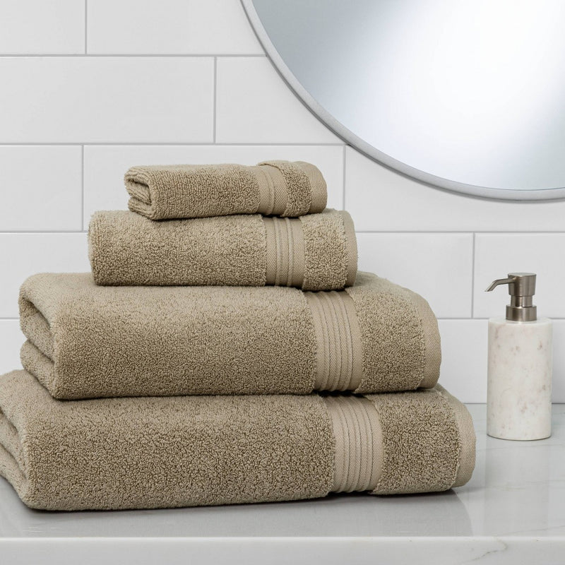 Spa Hand Towel Taupe - Threshold Signature