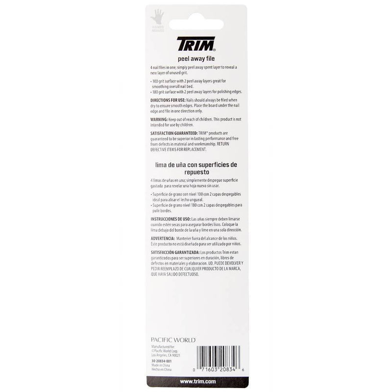 Trim Peel Away Nail File