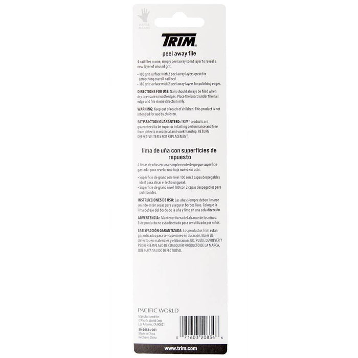 Trim Peel Away Nail File