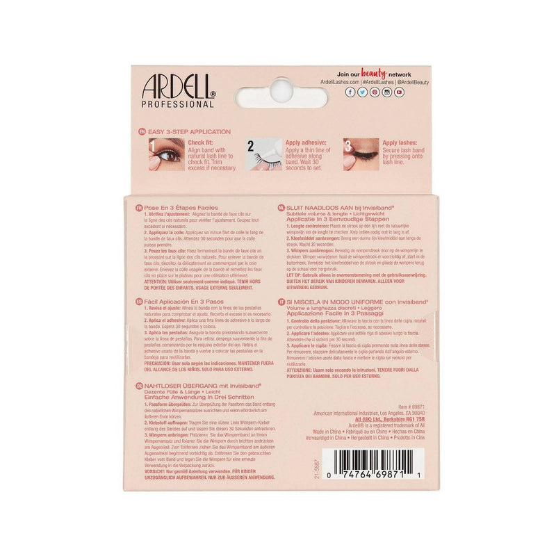 Ardell Naked 421 False Eyelashes - Black - 4pr