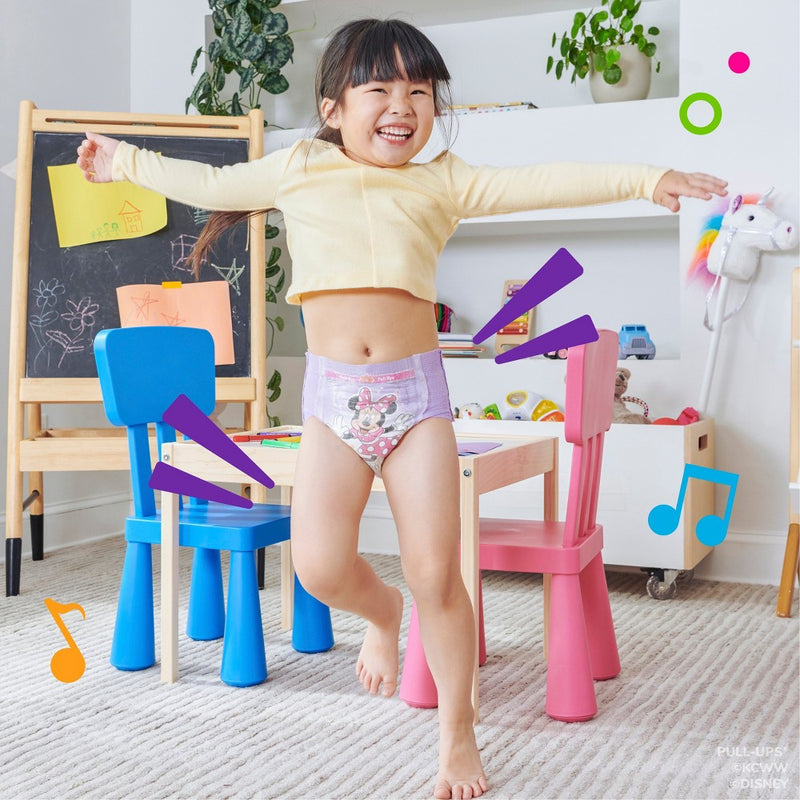 Pull-Ups Girls' Learning Designs Training Pants Econ+ Pack - Size 4T-5T - 56ct