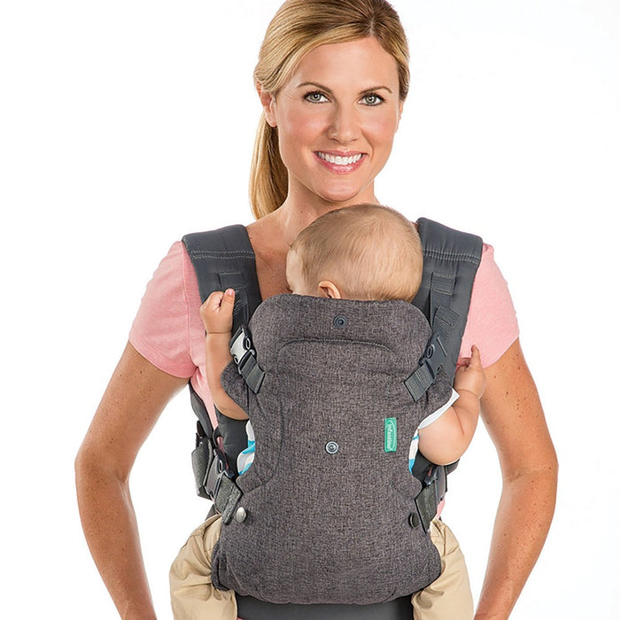 Infantino Flip 4-In-1 Convertible Baby Carrier - Gray