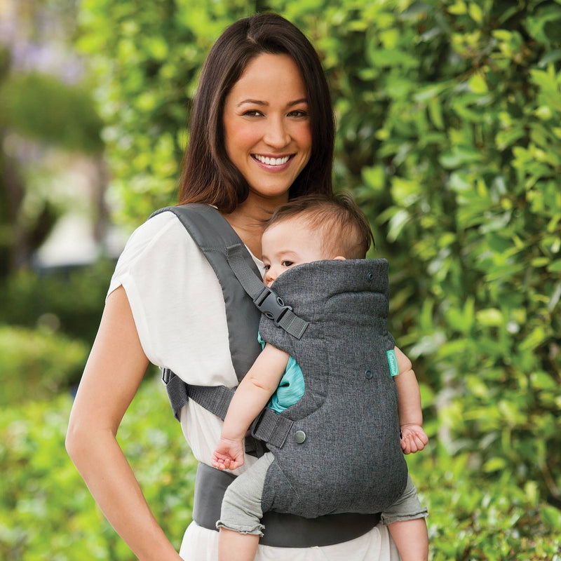 Infantino Flip 4-In-1 Convertible Baby Carrier - Gray