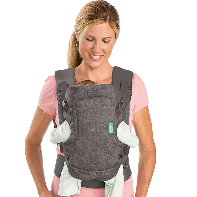 Infantino Flip 4-In-1 Convertible Baby Carrier - Gray