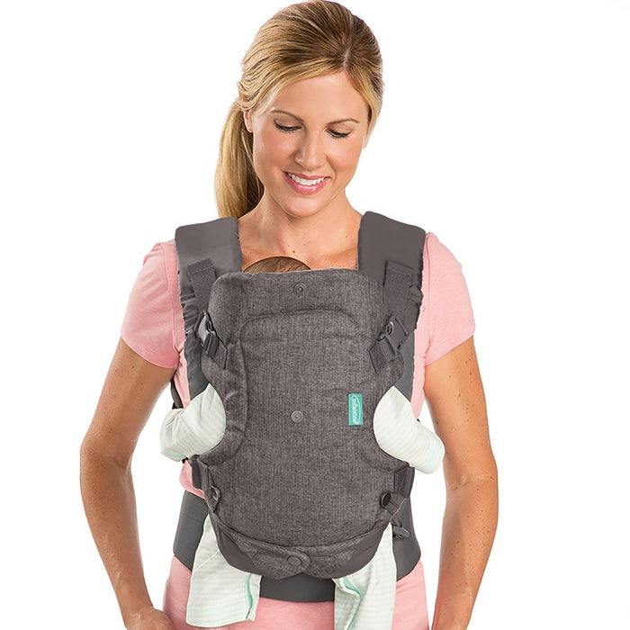 Infantino Flip 4-In-1 Convertible Baby Carrier - Gray