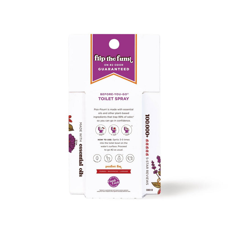 10ml 3pk Toilet Spray Lavender Florals Citrus - Poo-Pourri