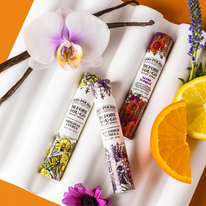 10ml 3pk Toilet Spray Lavender Florals Citrus - Poo-Pourri